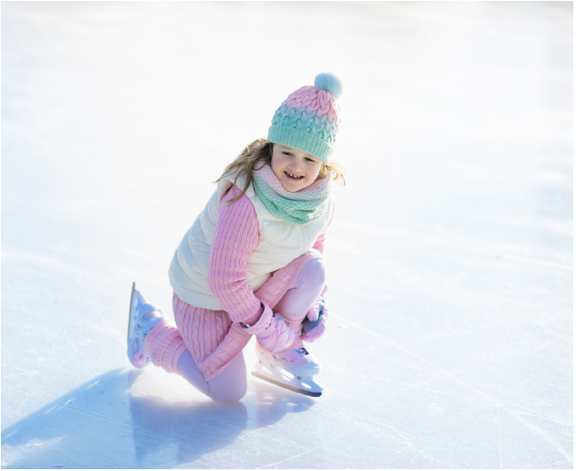 Child Ice Skating